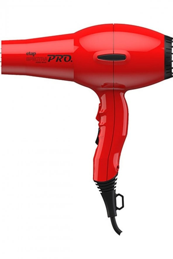 Etap Spectra Pro Profesyonel Seri Italyan Motor 2500 Watt Kırmızı Fön Makinesi