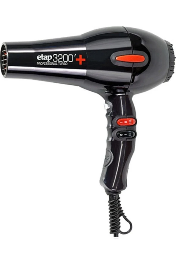 Etap 3200 Profesyonel Seri 2400 W Fön Makinesi, Siyah - 2