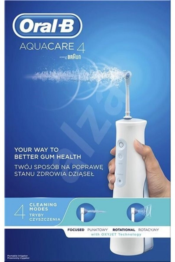 Aquacare Oxyjet Sarj Edilebilir Agiz Duşu Diş Fırçası