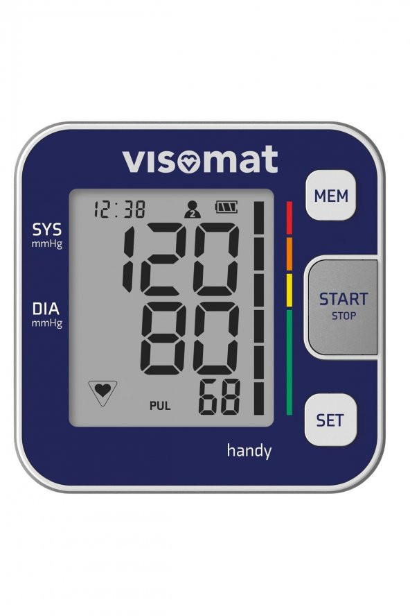 VİSOMAT Handy Bilekten Ölçme Tansiyon Aleti - 2