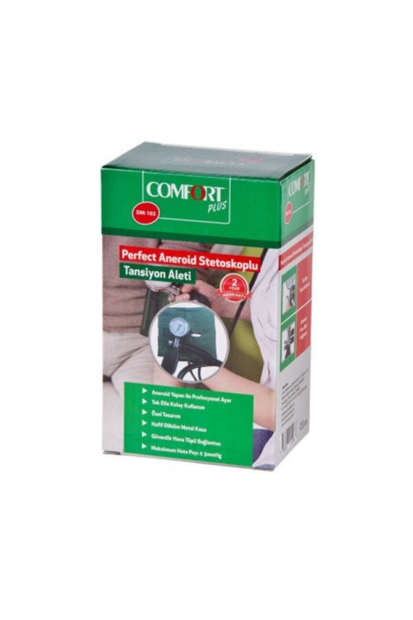 Comfort Plus Dm-102 Perfect Aneroid Stetoskoplu Tansiyon Aleti - Resim 2