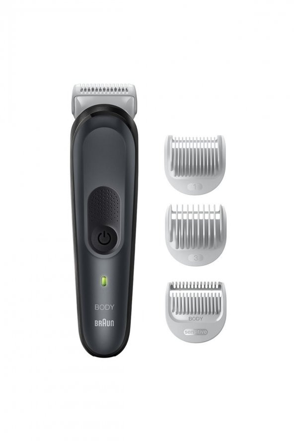 Braun BodyGroomer 3 BG3340 SkinShield Teknolojisi 3 Ek Parçalı Vücut Bakım Seti ürün görseli
