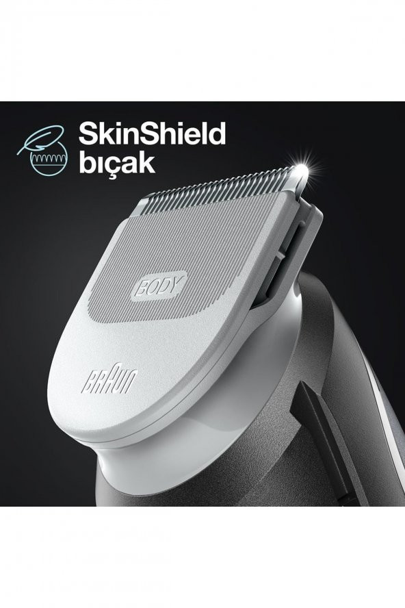 Braun BodyGroomer 3 BG3340 SkinShield Teknolojisi 3 Ek Parçalı Vücut Bakım Seti - Resim 2