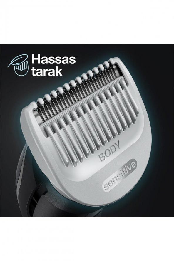 Braun BodyGroomer 3 BG3340 SkinShield Teknolojisi 3 Ek Parçalı Vücut Bakım Seti - Resim 3