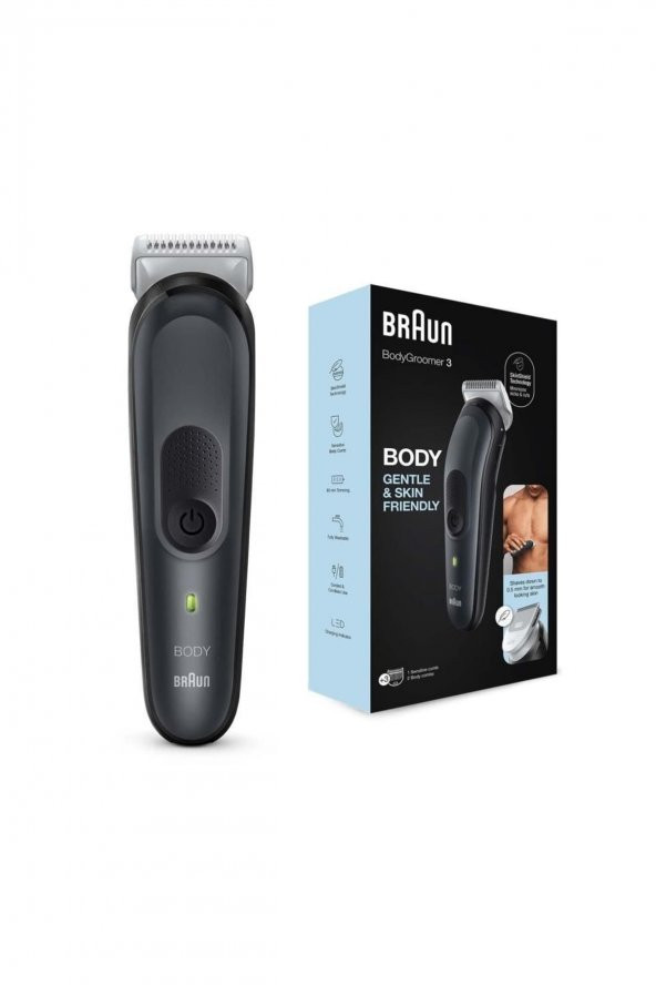 Braun Bodygroomer Tahriş Karşıtı Vücut Tıraş Makinası - 3