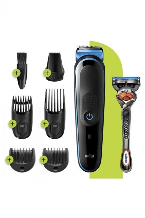 Braun Tıraş Makinesi - New Erkek Bakım Kiti 7in1 Şekillendirici + Gillette