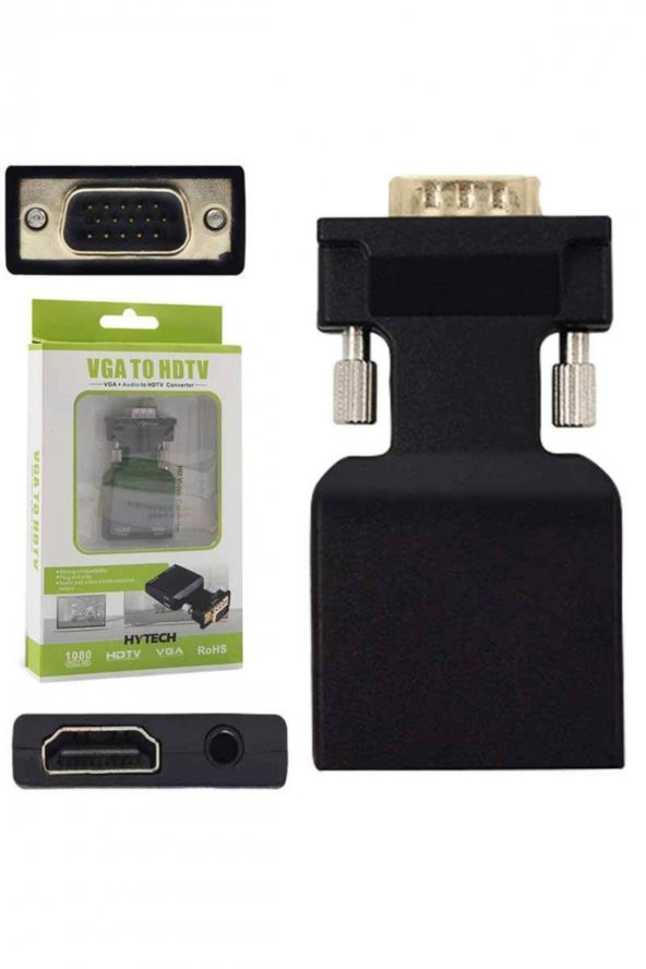 OEM Hytech Hy-vgh30 Vga To Hdmı Çevirici