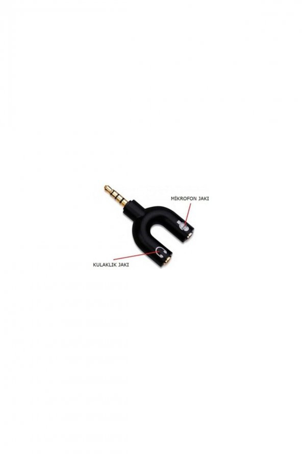 BASTORE Kulaklık Mikrofon Birleştirici Adaptör 3.5mm Ayırıcı Aparat - 2