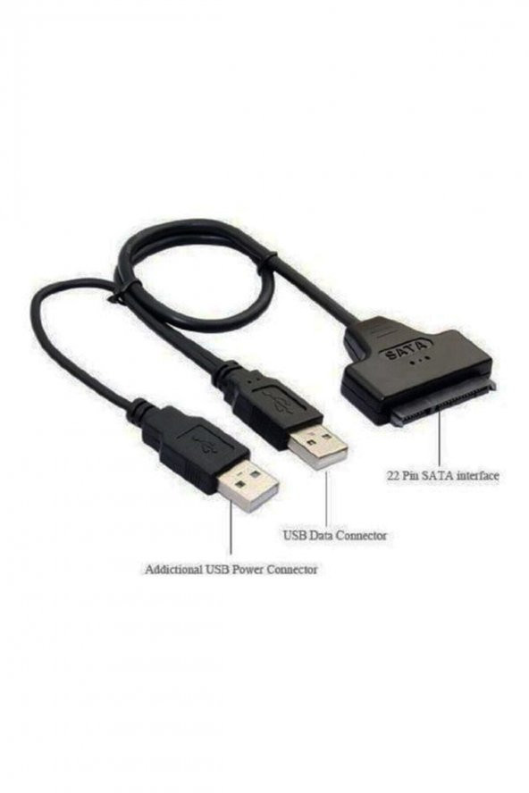 WOZLO 2.5 Inç Sata To Usb Harddisk Çevirici Usb To Sata Hdd Dönüştürücü - 2