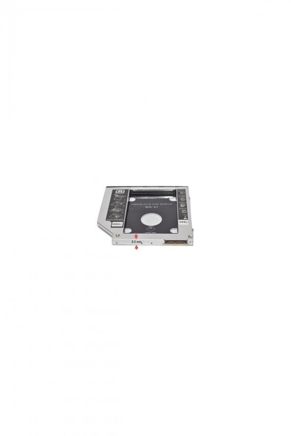 OEM Compaxe 9.5 mm Notebook Ssd Hdd Yuvası 9.5 Mm Dvd To Ssd Kutusu - 3