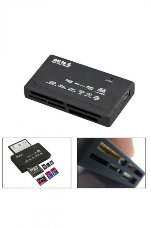 OEM Çoklu Kart Okuyucu Compact Flash Sd Micro Sd Mm Stick Xd Usb 2.0 - 2