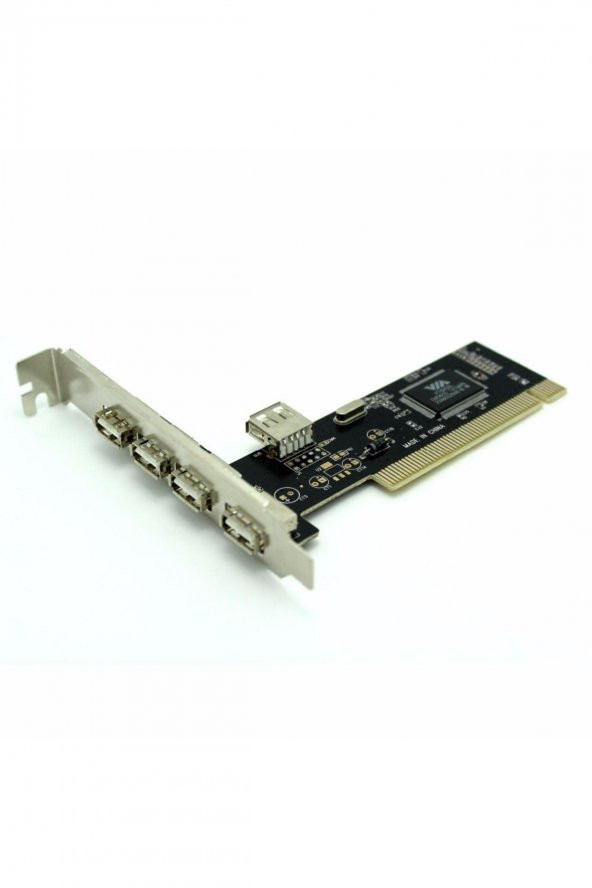 WOZLO Pci 4+1 5 Port Usb 2.0 Çoklayıcı Çoğaltıcı Pcı Kart