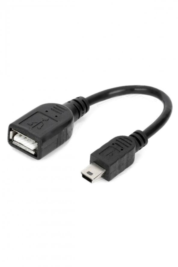 WOZLO 5 Pin Mini Usb Erkek To Usb Dişi - Otg Kablo