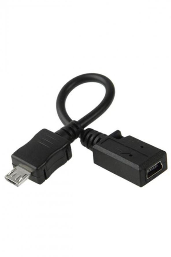 WOZLO Mini Usb 5 Pin Dişi To Micro Usb Çevirici Kablo