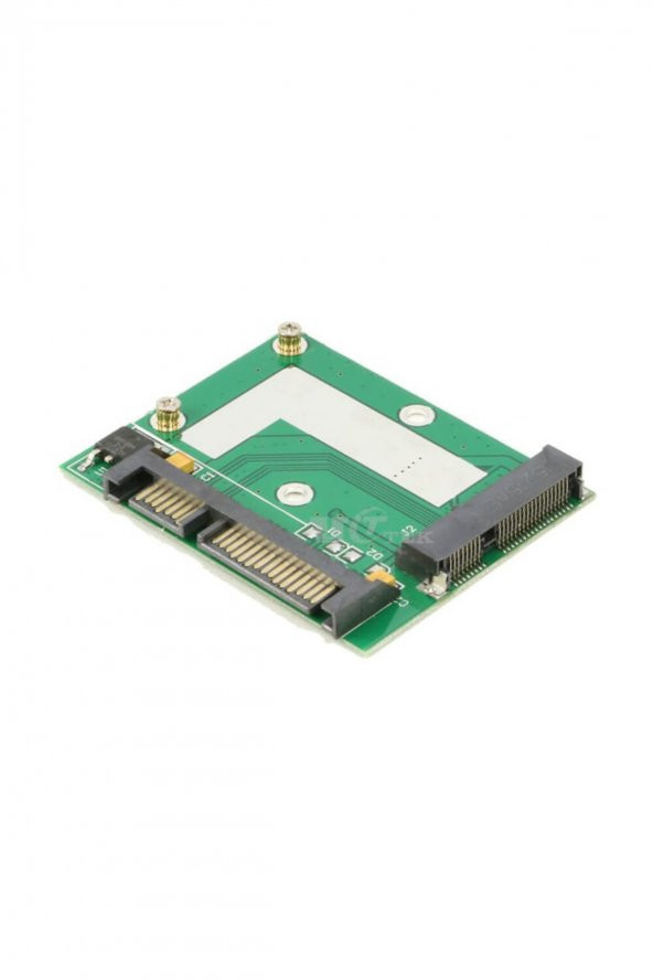 WOZLO Msata To Sata Çevirici Msata Mini Sata Ssd To Sata Dönüştürücü Kart Mini Pcıe Msata Ssd To 2.5 Sata