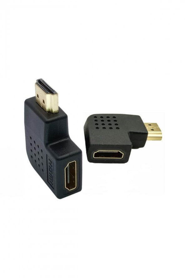 BASTORE Hdmi Köşe Dirsek Bağlantı Aparatı 90 Derece Dirsek Yassı Sağ Açılı - Resim 2