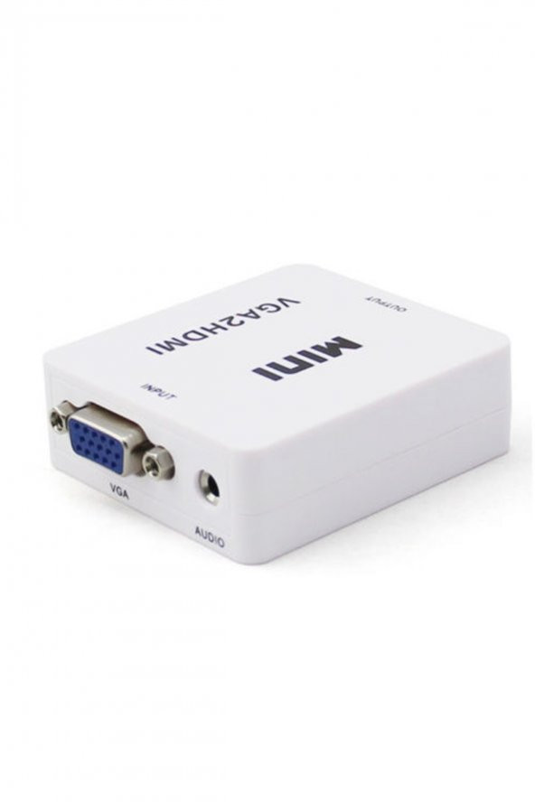 BASTORE Vga To Hdmi Çevirici Dönüştürücü Adaptör Görüntü Bağlantı Çevirici - 3