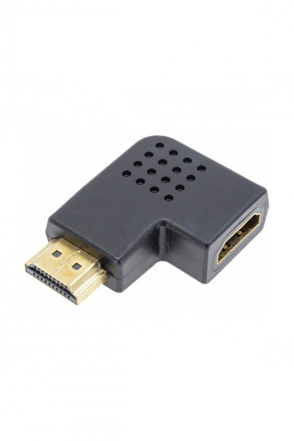 BASTORE Hdmi Köşe DirsekUzatma Aparatı 90 Derece L Tip Dirsek Sol Açılı - Resim 3