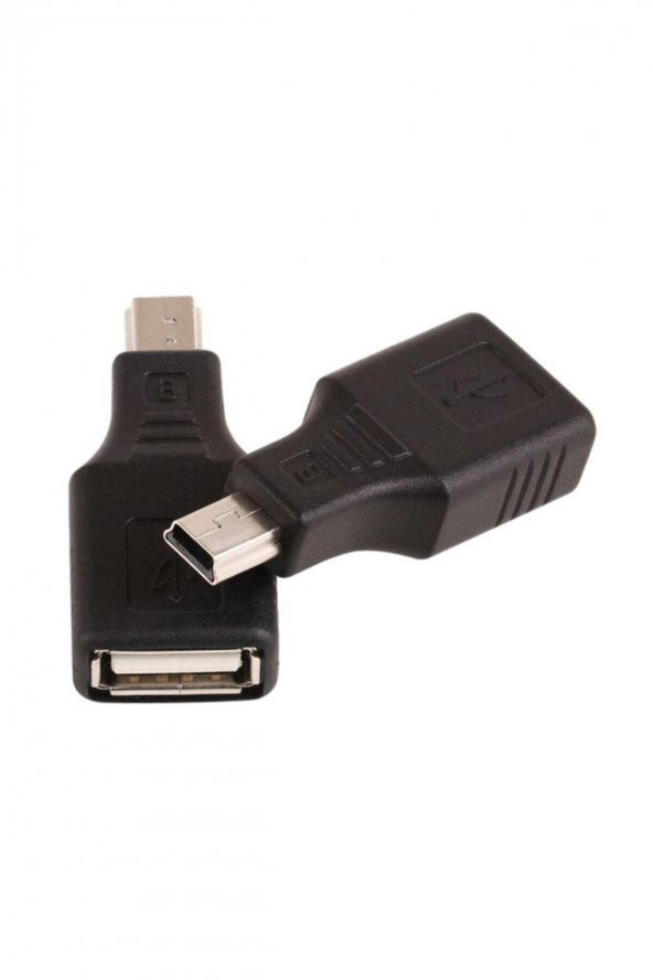 BASTORE 5 Pin Mini Usb Erkek To Usb Dişi Adaptör - Mini Usb Otg