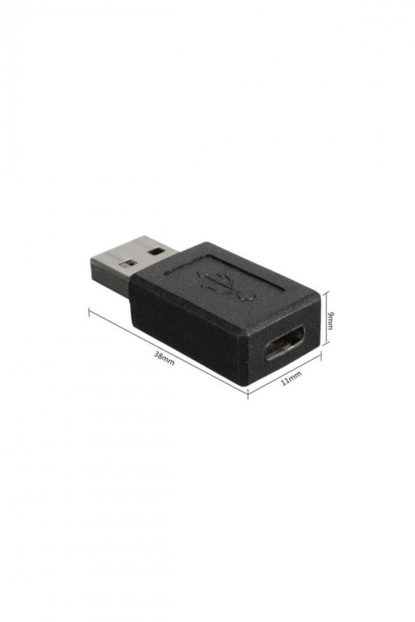 BASTORE Usb 3.0 Erkek To Usb 3.1 Type-c Dişi Çevirici Dönüştürücü Adaptör - 3