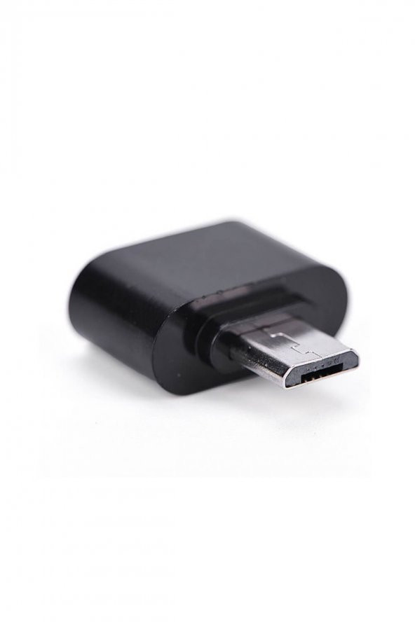 WOZLO Micro Usb Otg Adaptör Samsung Xiaomi Huawei Uyumlu Mikro Usb Otg Siyah - 3