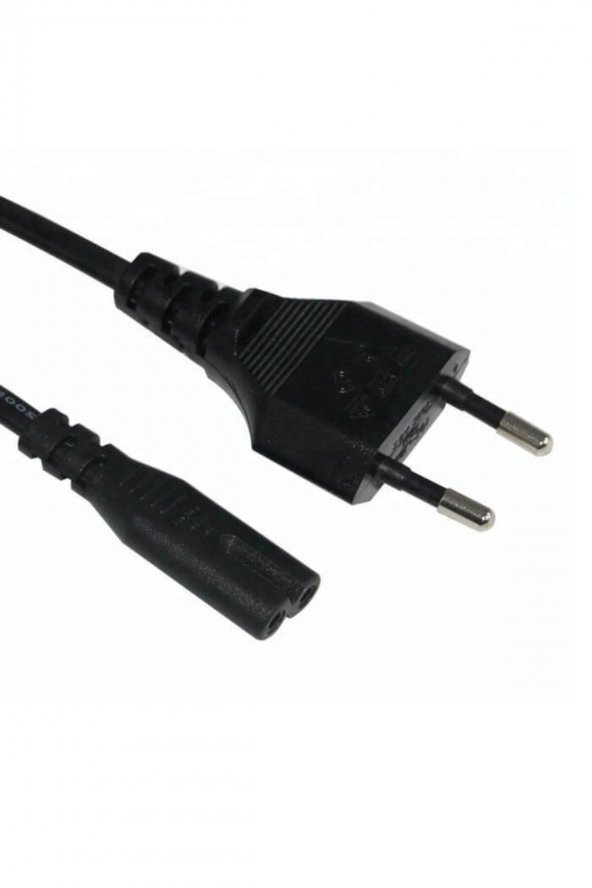 WOZLO Teyp Fişi - Notebook Adaptör Power Kablosu 2 Pin - 1.5 Metre - Resim 3