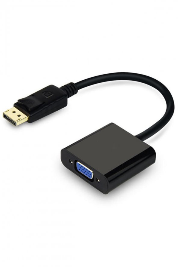 Alfais 4557 Displayport To Vga Çevirici Dönüştürücü Kablo Adaptörü