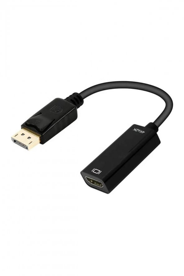 WOZLO 4k Displayport 1.4 To Hdmi 2.0 Aktif Çevirici Dönüştürücü Kablo 4k60hz, 2k144hz, 1080p144hz