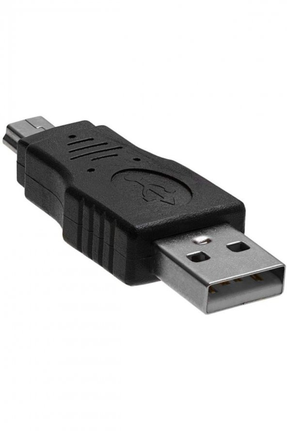 WOZLO 5 Pin Usb Erkek To Usb Erkek - Mini Usb Çevirici - 3