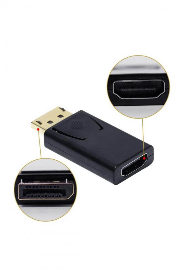 WOZLO 4k Displayport To Hdmi Display Port Hdmı Çevirici Dönüştürücü - 2