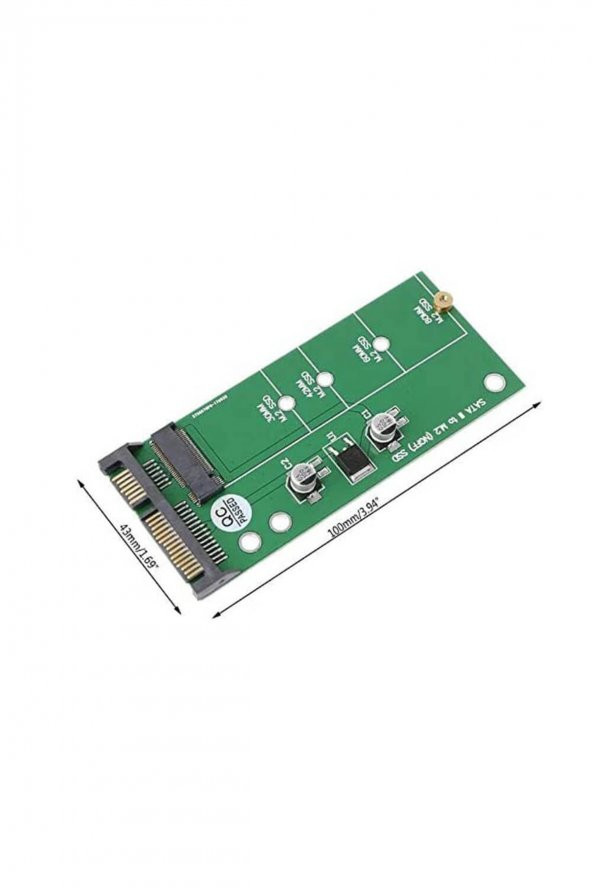 WOZLO M.2 Ngff Ssd To 2.5 Sata 3 Çevirici Dönüştürücü Adaptör Kart