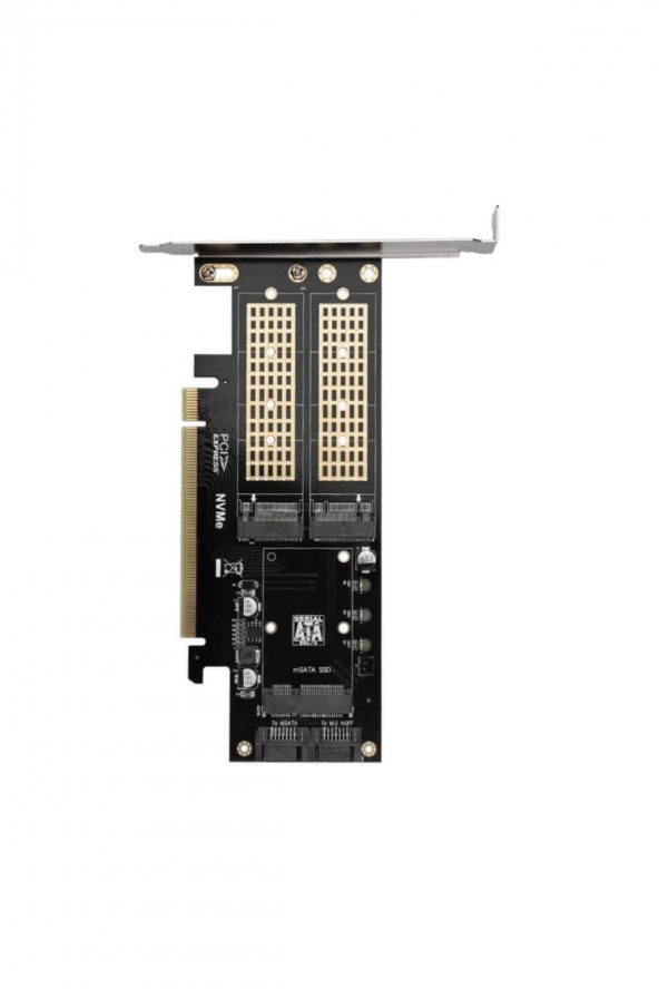 WOZLO Ngff Ve Msata Ssd Adaptör Kartı Dönüştürücü M.2 Nvme