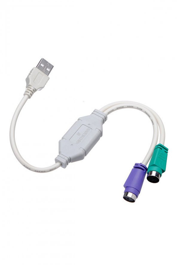 WOZLO Usb Ps2 Klavye Mouse Çevirici Adaptör