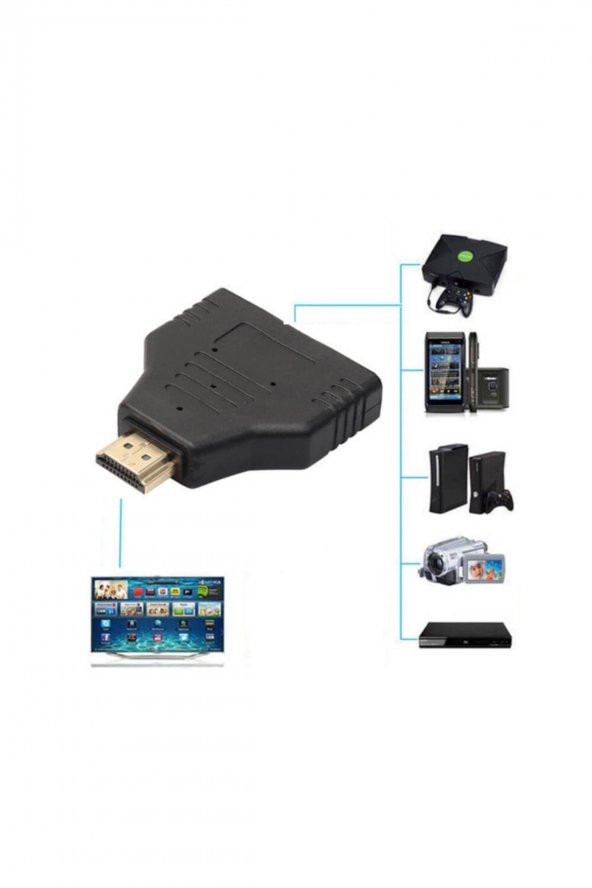 WOZLO 2 Port Hdmi Çoklayıcı Switch - 2 Giriş 1 Çıkış Çoğaltıcı Hub - 2