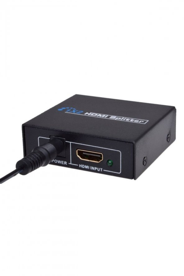 WOZLO 2 Port Hdmi Splitter Hdmı Çoklayıcı Çoğaltıcı Çoklu Ekran Görüntü - 3