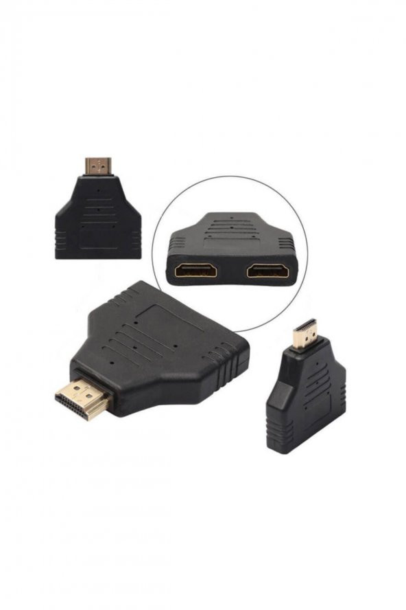 WOZLO 2 Port Hdmi Çoklayıcı Switch - 2 Giriş 1 Çıkış Çoğaltıcı Hub - 3