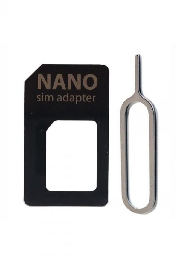 WOZLO Nano Sim Kart Adaptörü 2 Adet