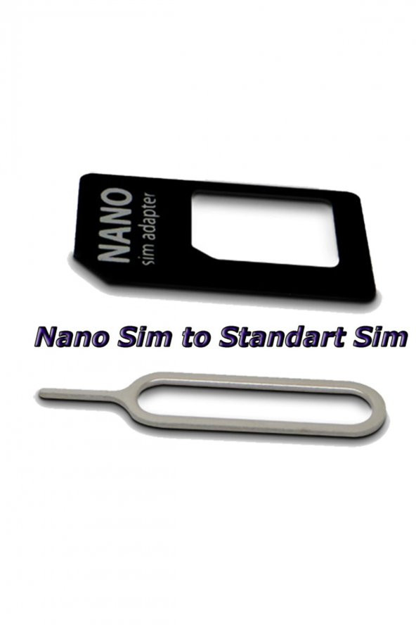 WOZLO Nano Sim Kart Adaptörü 2 Adet - 2