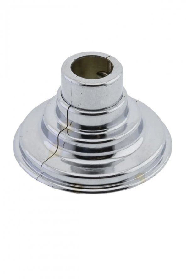 Toprak Havlupan Krom Renk Havlupan Radyatör Boru Gizleme Aparatı 2 Adet - Resim 3