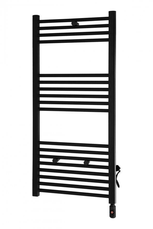 Toprak Havlupan 40/70 Cm 10 Borulu Elektirikli 400W On/Off Siyah Havlupan Radyatör 5 Yıl Garanti 40 X 70 - 1