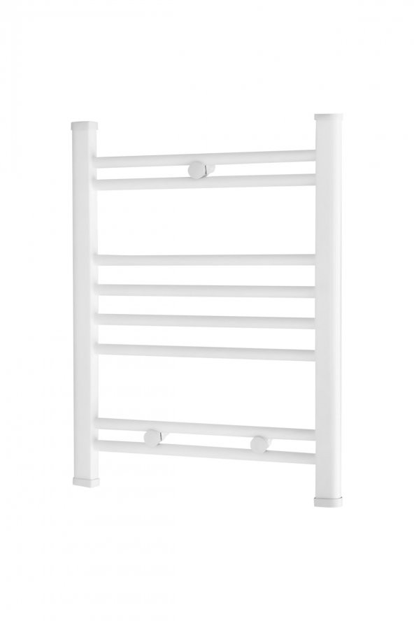 Toprak Havlupan 50X70Cm 8 Borulu Düz Beyaz Renk Havlupan Radyatör 5 Yıl Garantili 50 X 70 - 1