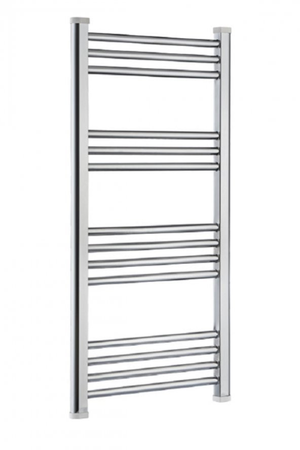 Toprak Havlupan 60 X 140 cm 22 Borulu Düz Krom Havlupan Radyatör 5 Yıl Garantili