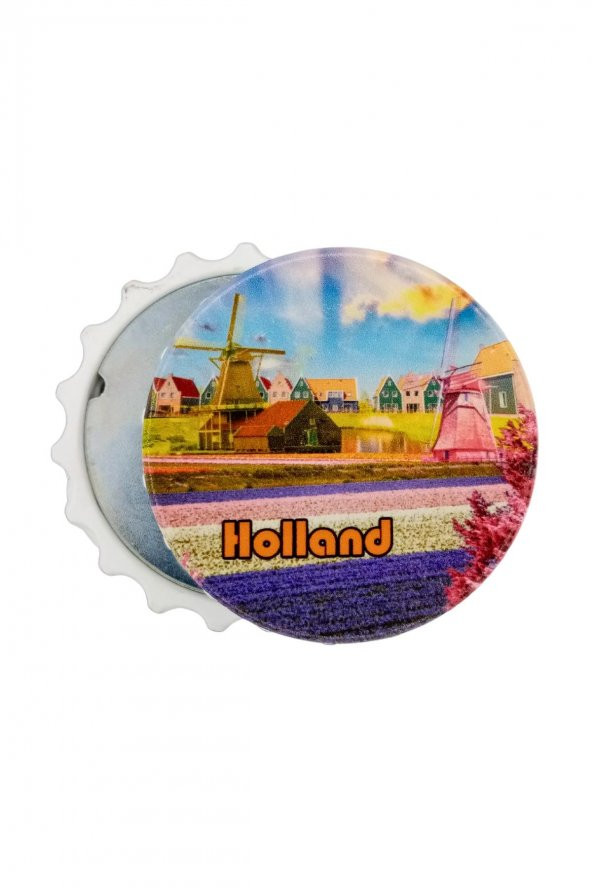 Hollanda Temalı Magnet Kapak Açacak - Resim 6