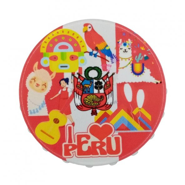 Peru Temalı Magnet Kapak Açacak ürün görseli