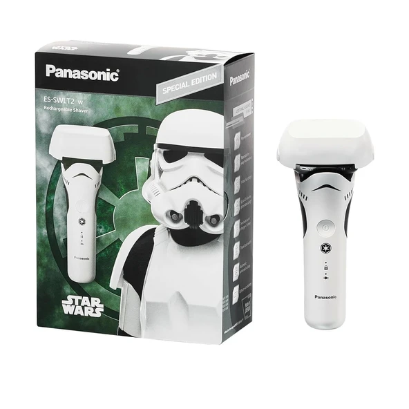 Panasonic Es-Swlt2w Elektrikli Tıraş Makinesi - Star Wars Stormtrooper Tasarımı