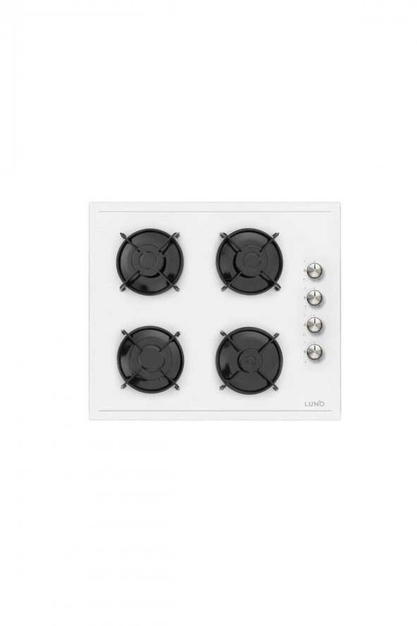 Silverline Luno Trio Beyaz  Cam Ankastre Set 3420 - CS5335W01 - BO6502W01 - 3