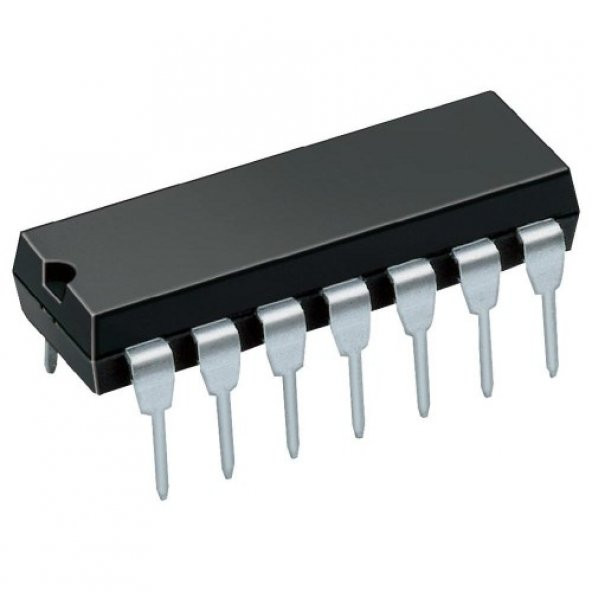 74LS02 DIP-14 Invertör Ve Kapı Entegresi - 2