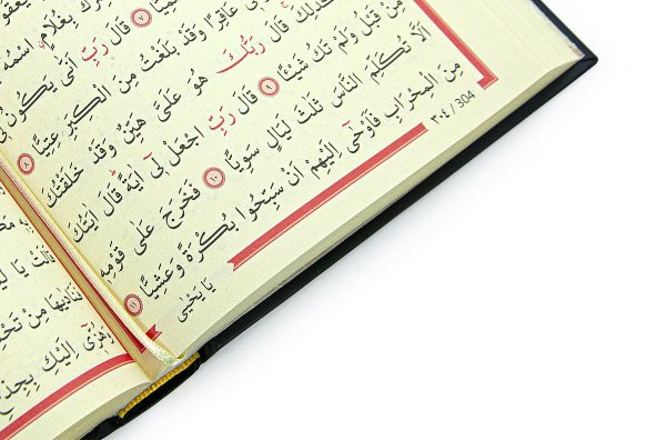 Kabe Desenli Kutulu Kuranı Kerim Orta Boy - Resim 8