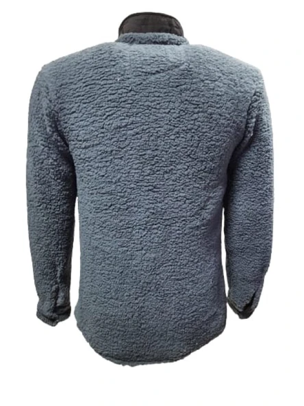 Yegua Y00788 Erkek Düz Kuzu Peluş Gömlek - 4