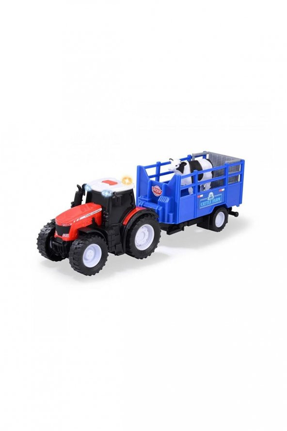 Dickie Massey Ferguson Animal Trailer Massey Ferguson Hayvan Taşıma Römorku